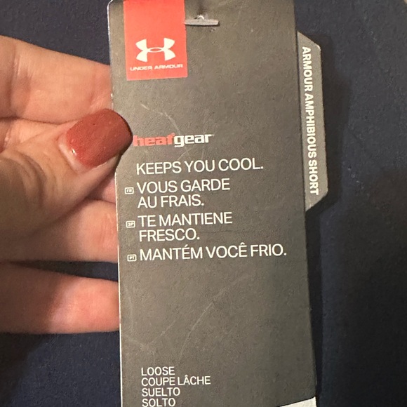 Under Armour Boy’s UA Standard Amphibian Performance Shorts NWT - Picture 10 of 12